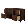 Custom image for Dark Walnut with Matte Black Trim / No Mirror