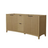 Custom image for Natural Oak with Matte Black Trim / No Mirror