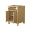 Custom image for Tanned Oak with Brushed Nickel Trim / No Mirror