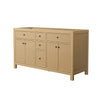 Custom image for Tanned Oak with Matte Black Trim / No Mirror
