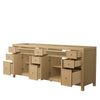Custom image for Tanned Oak with Brushed Nickel Trim / No Mirror