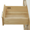 Custom image for Whitewashed Oak with Matte Black Trim / White Cultured Marble / No Mirror