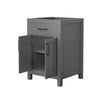 Custom image for Dark Gray with Matte Black Trim / No Mirror