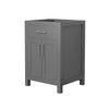 Custom image for Dark Gray with Brushed Nickel Trim / No Mirror