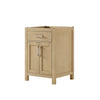 Custom image for Whitewashed Oak with Brushed Nickel Trim / No Mirror