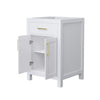 Custom image for White with Brushed Gold Trim / No Mirror
