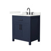 Custom image for Dark Blue with Matte Black Trim / Giotto Quartz / No Mirror
