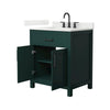 Custom image for Green with Matte Black Trim / Giotto Quartz / No Mirror