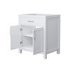 Custom image for White with Brushed Nickel Trim / No Mirror