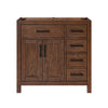 Custom image for Dark Walnut with Matte Black Trim / No Mirror