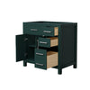 Custom image for Green with Brushed Nickel Trim / No Mirror