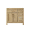 Custom image for Whitewashed Oak with Brushed Nickel Trim / No Mirror