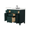 Custom image for Green with Matte Black Trim / Giotto Quartz / No Mirror