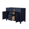 Custom image for Dark Blue with Matte Black Trim / No Mirror