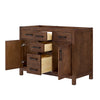 Custom image for Dark Walnut with Matte Black Trim / No Mirror
