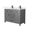 Custom image for Dark Gray with Matte Black Trim / Giotto Quartz / No Mirror