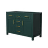 Custom image for Green with Brushed Gold Trim / No Mirror