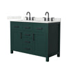 Custom image for Green with Matte Black Trim / Giotto Quartz / No Mirror