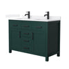 Custom image for Green with Matte Black Trim / White Quartz / No Mirror