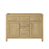 Custom image for Whitewashed Oak with Brushed Gold Trim / No Mirror