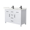 Custom image for White with Matte Black Trim / Giotto Quartz / No Mirror