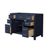 Custom image for Dark Blue with Brushed Nickel Trim / No Mirror