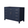Custom image for Dark Blue with Brushed Nickel Trim / No Mirror
