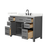 Custom image for Dark Gray with Matte Black Trim / Giotto Quartz / No Mirror