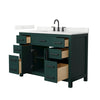 Custom image for Green with Matte Black Trim / Giotto Quartz / No Mirror