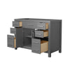 Custom image for Dark Gray with Brushed Nickel Trim / No Mirror