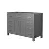 Custom image for Dark Gray with Brushed Nickel Trim / No Mirror