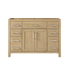 Custom image for Whitewashed Oak with Brushed Nickel Trim / No Mirror