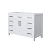 Custom image for White with Matte Black Trim / No Mirror