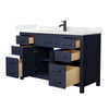 Custom image for Dark Blue with Matte Black Trim / Giotto Quartz / No Mirror