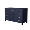 Custom image for Dark Blue with Brushed Nickel Trim / No Mirror