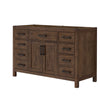 Custom image for Dark Walnut with Matte Black Trim / No Mirror