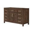 Custom image for Dark Walnut with Brushed Gold Trim / No Mirror