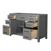 Custom image for Dark Gray with Matte Black Trim / No Mirror