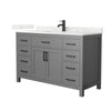 Custom image for Dark Gray with Matte Black Trim / Giotto Quartz / No Mirror