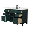 Custom image for Green with Matte Black Trim / Giotto Quartz / No Mirror