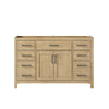 Custom image for Whitewashed Oak with Matte Black Trim / No Mirror
