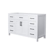 Custom image for White with Matte Black Trim / No Mirror