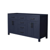 Custom image for Dark Blue with Matte Black Trim / No Mirror