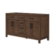 Custom image for Dark Walnut with Matte Black Trim / No Mirror