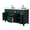Custom image for Green with Matte Black Trim / Giotto Quartz / No Mirror