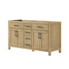 Custom image for Whitewashed Oak with Matte Black Trim / No Mirror