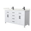 Custom image for White with Matte Black Trim / Giotto Quartz / No Mirror