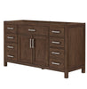 Custom image for Dark Walnut with Brushed Nickel Trim / No Mirror