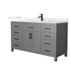 Custom image for Dark Gray with Matte Black Trim / Giotto Quartz / No Mirror