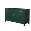 Custom image for Green with Brushed Gold Trim / No Mirror